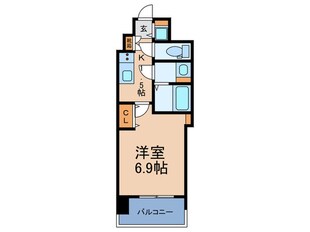 スプランディッド天王寺Ⅲの物件間取画像